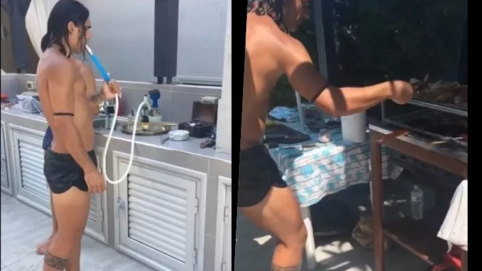 Χουράδο/Ναργιλές και ψήσιμο! (βίντεο)