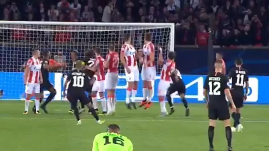Νεϊμάρ: Η UEFA θυμήθηκε εκπληκτικές εκτελέσεις φάουλ (βίντεο)