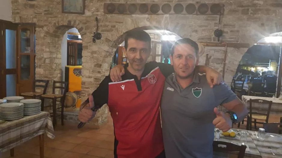(ΦΩΤΟΣ) Αντίπαλοι μόνο στο γήπεδο