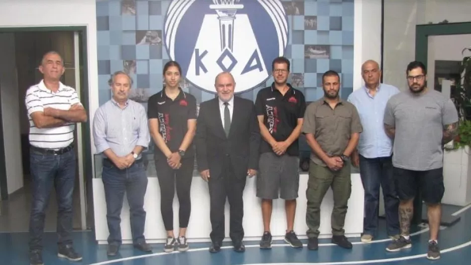 ΚΟΑ/Ο πρόεδρος συναντήθηκε με τη Μαριλένα Μακρή (φώτος)