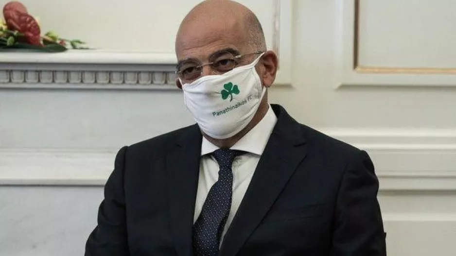 Ξανά με μάσκα Παναθηναϊκού ο Έλληνας ΥΠ.ΕΞ! (φώτος)