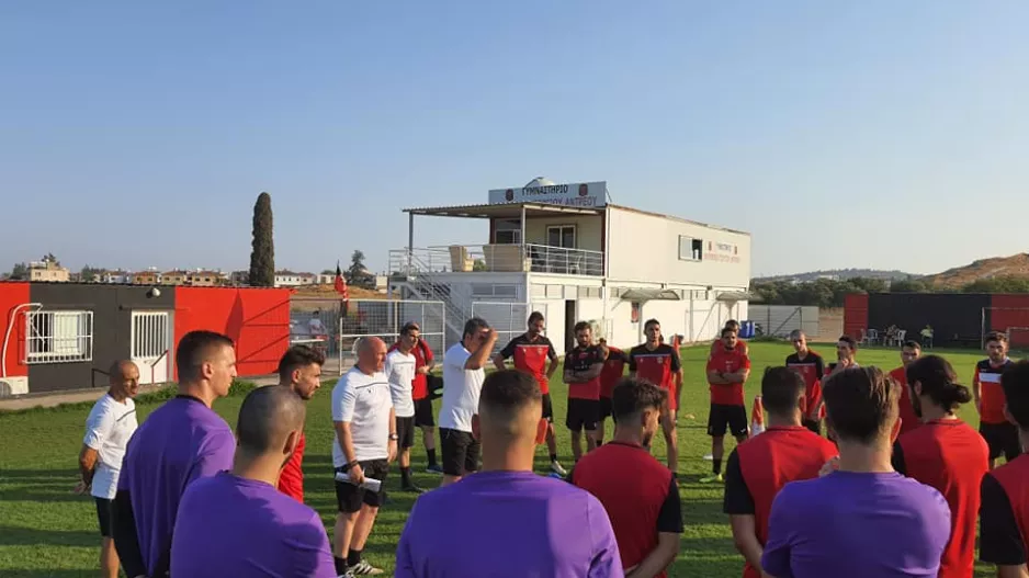 Στιγμές... από την προπόνηση