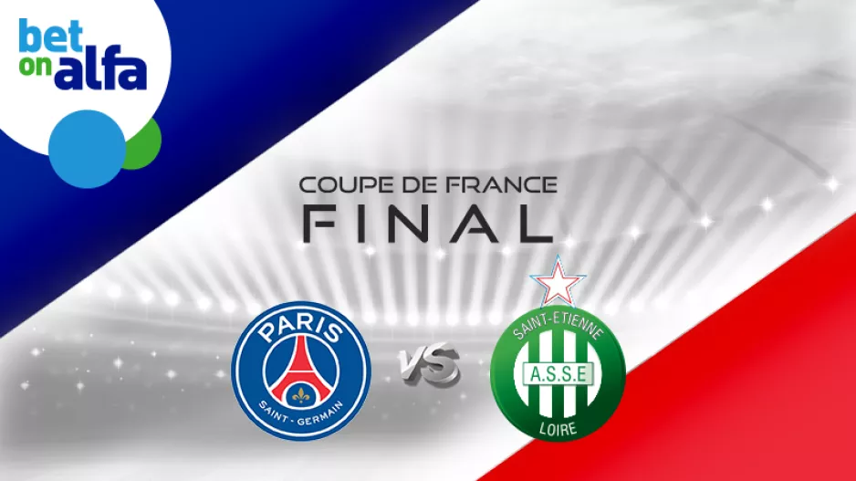 Paris SG – St Etienne στον τελικό του Coupe De France. Παίξε στην Bet on Alfa