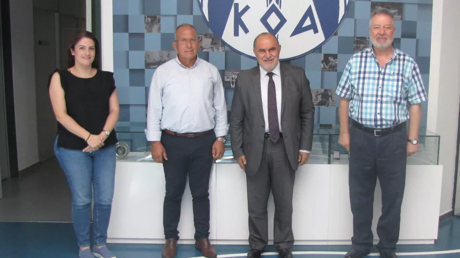 Ο Πρόεδρος ΚΟΑ συναντήθηκε με το Κ.Σ. Ορόκλινης