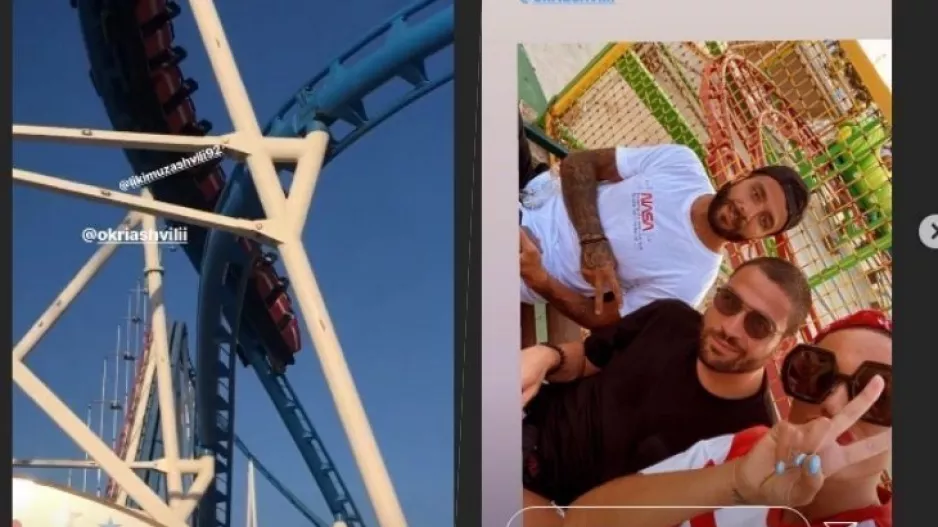 Οκριασβίλι και Νταουσβίλι στο Roller coaster