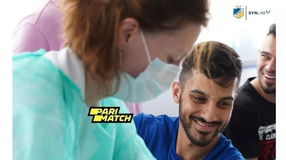 ΦΩΤΟΣ ΑΠΟΕΛ από τον Parimatch Αρχάγγελο