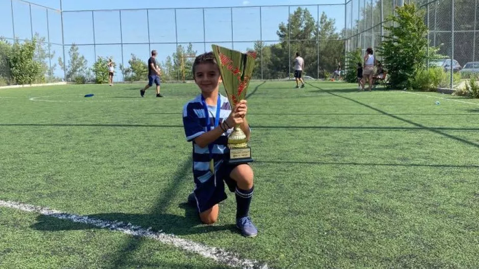ΦΩΤΟΣ/Ξεχώρισε ο 7χρονος Νεόφυτος στις Πλάτρες