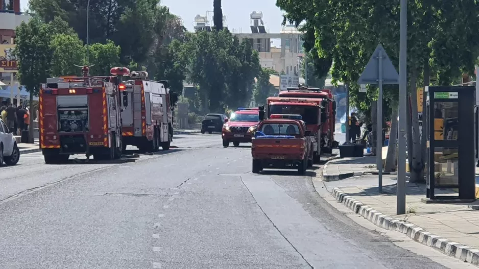 ΛΕΜΕΣΟΣ/ Εξερράγη χημικό υλικό που μετέφερε όχημα - Εκκένωση περιοχής (ΦΩΤΟΣ)