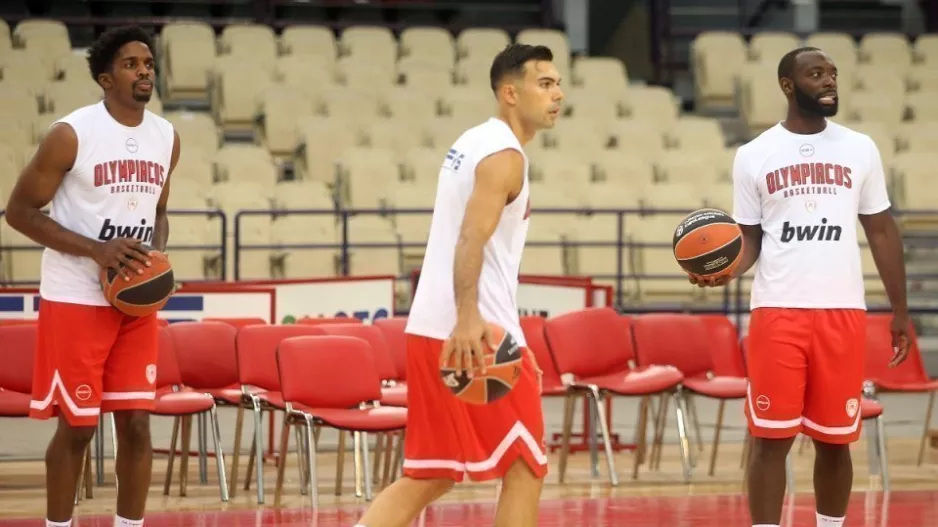 Ολυμπιακός: Διπλή προπόνηση με άμυνα, σουτ και βάρη