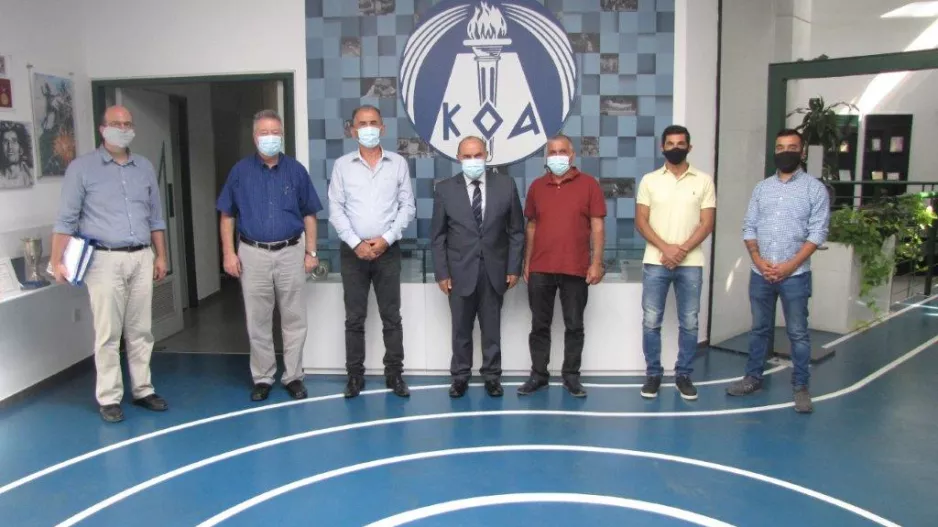 Ο Πρόεδρος ΚΟΑ συναντήθηκε με την Ελπίδα Αστρομερίτη  