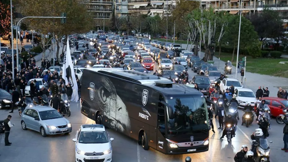 Τρέλα για τον ΠΑΟΚ στο «Μακεδονία Παλλάς»