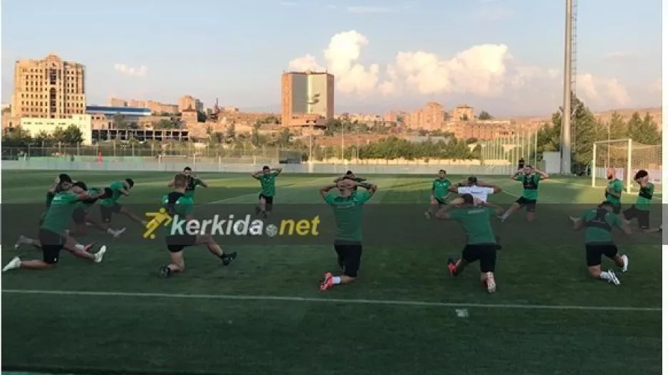 H προπόνηση της Ομόνοιας/ΦΩΤΟΣ Kerkida