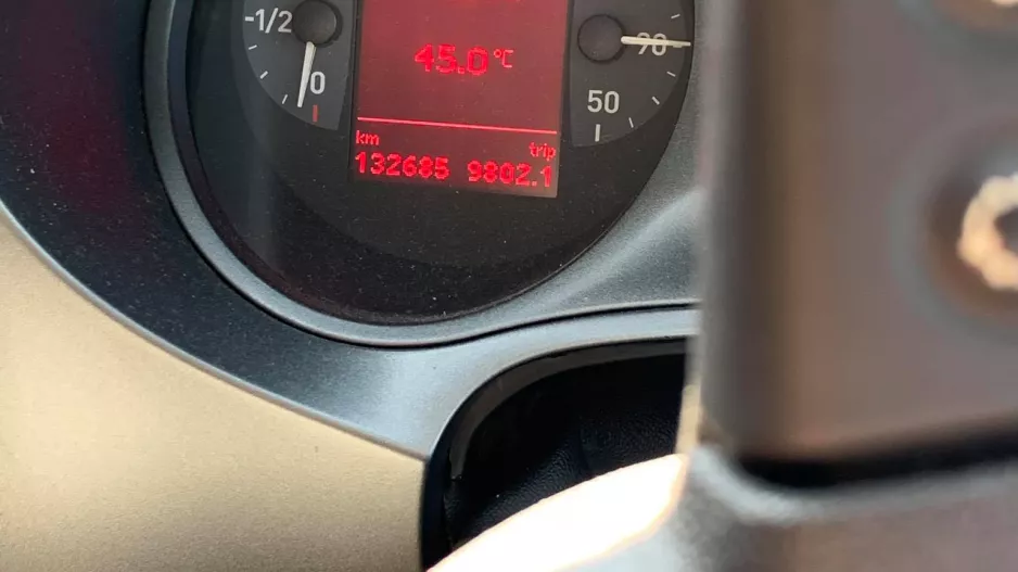 Κάηκε... στην επιστροφή