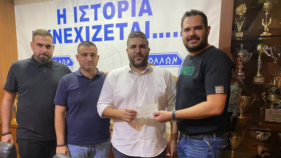 ΑΠΟΛΛΩΝ/Εισφορά €8500 για τον μικρό των ακαδημιών
