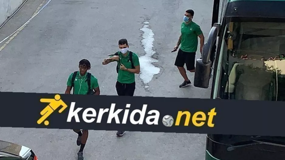 (Φώτος/Βίντεο) Η άφιξη της Ομόνοιας στο ΓΣΠ