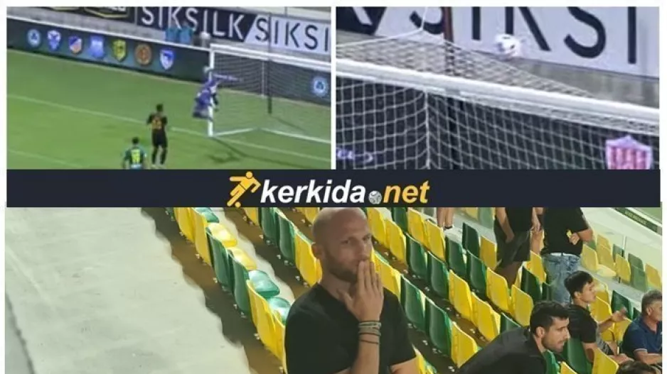 Η αντίδραση του ΑΒΡΑΑΜ στην κερκίδα... στην γκαντεμιά του 90΄! (φώτο/βίντεο)