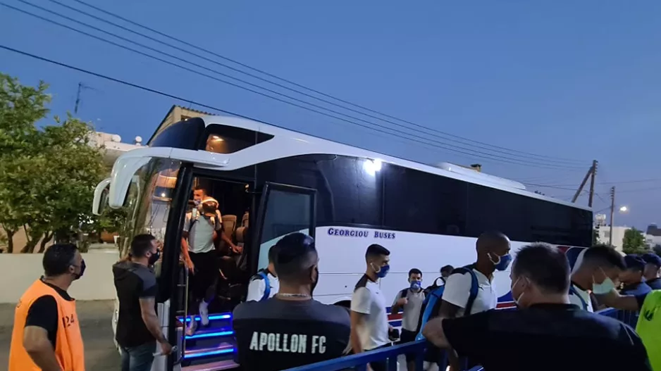 Άφιξη Απόλλωνα στο "ΠΑΠ" (βίντεο/φώτος)