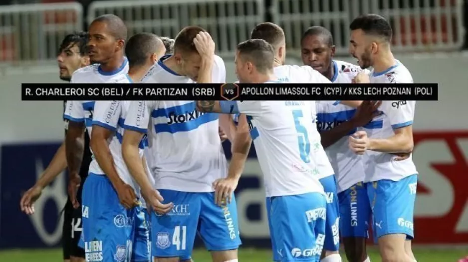 Αν προκριθεί ο ΑΠΟΛΛΩΝ με Charleroi ή Partizan 