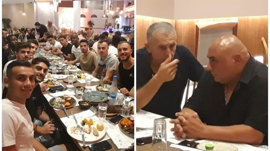 Δείπνο... συσπείρωσης (φώτος)