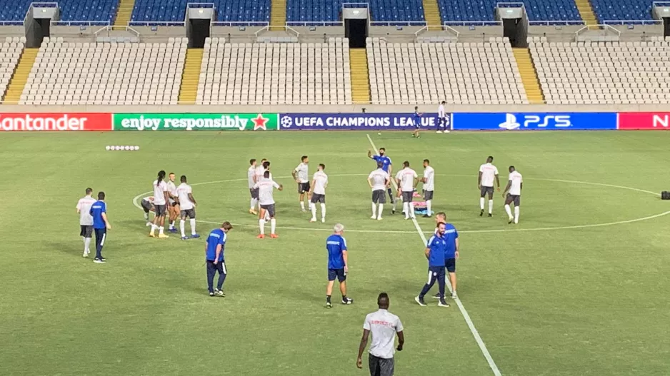 (ΒΙΝΤΕΟ-ΦΩΤΟΣ) Η προπόνηση του Ολυμπιακού Π.