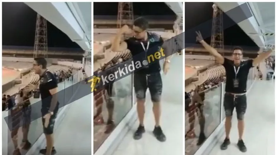 (ΒΙΝΤΕΟ) Show και ξέσπασμα από ΤΟΡΝΑΡΙΤΗ στην κερκίδα!