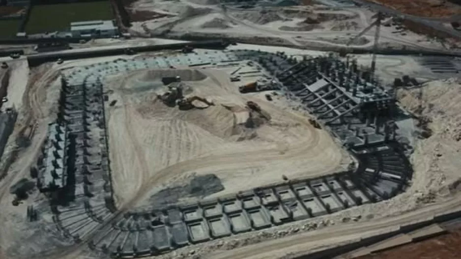 Παίρνει σχήμα η LIMASSOL ARENA/Δείτε πλάνα με drone
