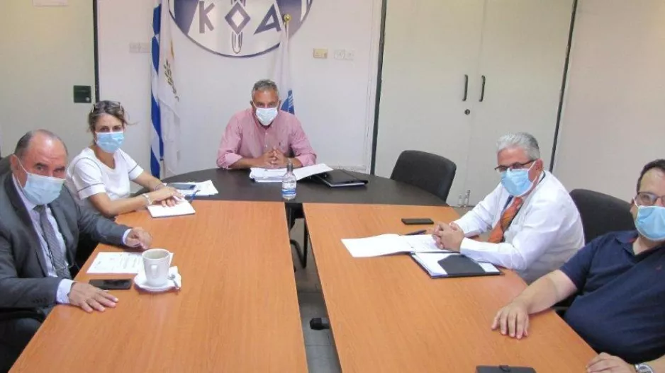 Ο Πρόεδρος ΚΟΑ συναντήθηκε με τον Διγενή Μόρφου 