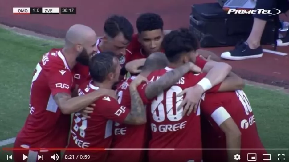 (ΒΙΝΤΕΟ) Το 1-0 με Λούφτνερ η Ομόνοια