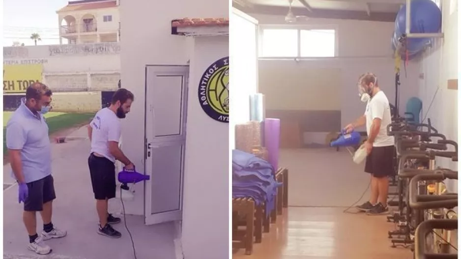 ΑΣΙΛ/ Ξεκίνησαν οι απολυμάνσεις (Φώτος)