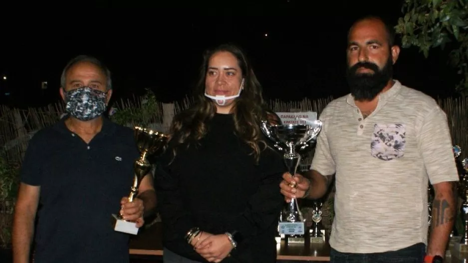 Βραβεύτηκαν οι νικητές  του τελευταίου αγώνα