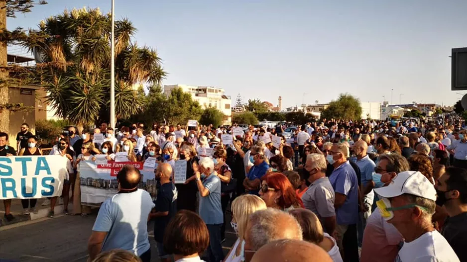 ΜΗΝΥΜΑ ΣΑΛΑΜΙΝΑΣ μετά την διαμαρτυρία