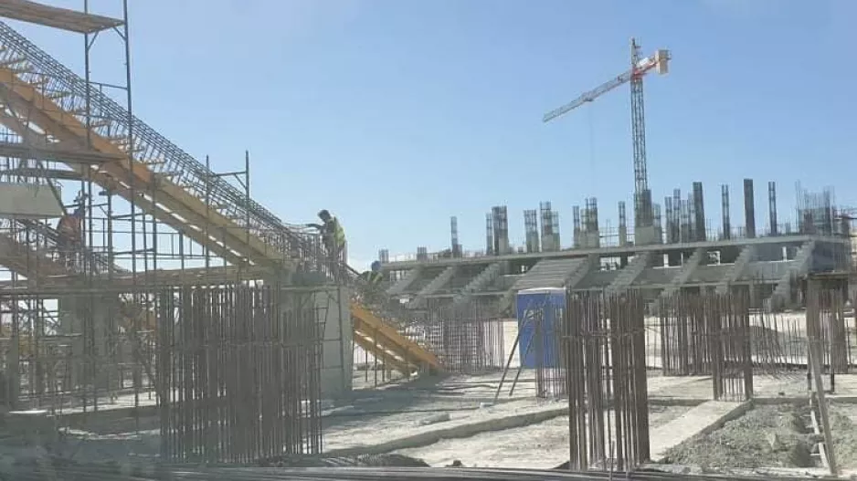 Επιθεώρηση στο νέο γήπεδο Λεμεσού (φώτος)