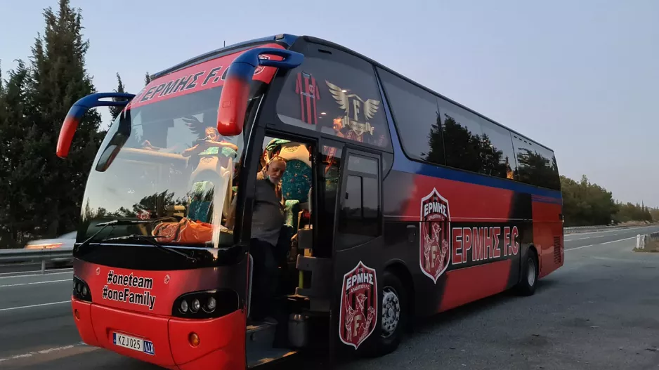 Αναχώρηση και... "πάμε ομαδάρα"