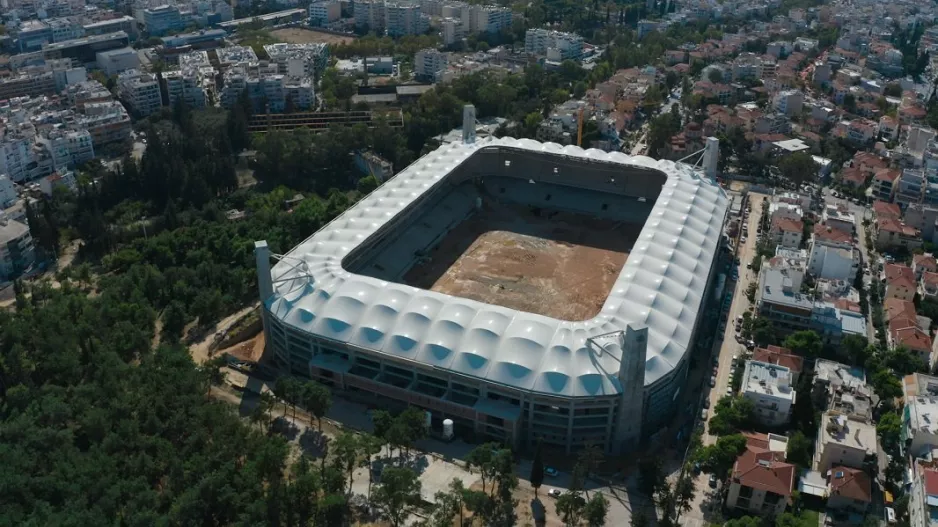 Αποκλειστικά πλάνα από το νέο γήπεδο της ΑΕΚ