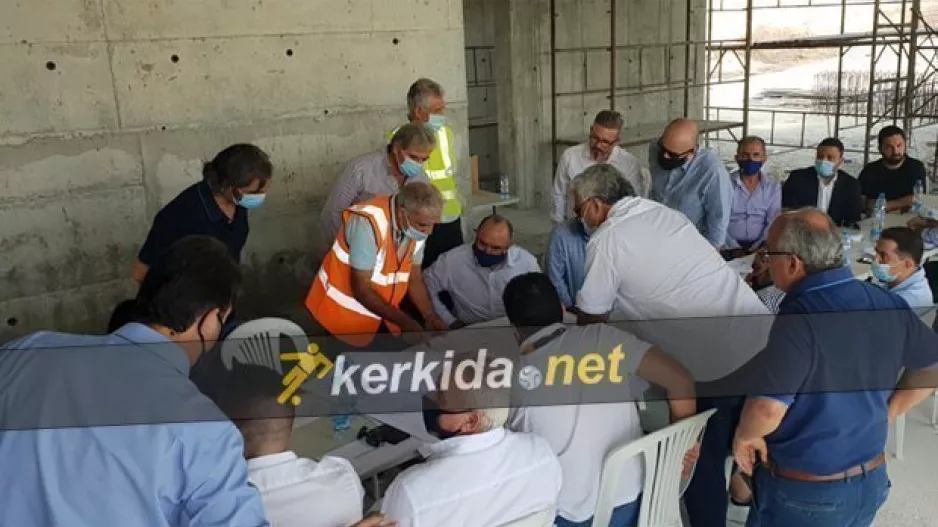 Η σύσκεψη στην Limassol Arena (βίντεο/φώτος)