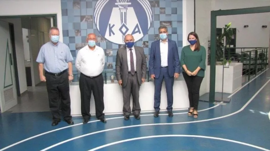 Ο Πρόεδρος ΚΟΑ συναντήθηκε με το Δήμαρχο Αραδίππου