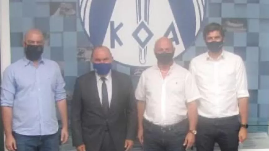 Πρόεδρος ΚΟΑ/Συνάντηση με το σωματείο Δικέφαλος Γερίου