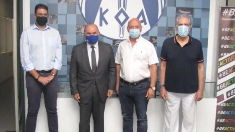 Ο Πρόεδρος ΚΟΑ συναντήθηκε με τις Ομοσπονδίες ΚΟΚ, ΚΟΠΕ, ΚΟΧ