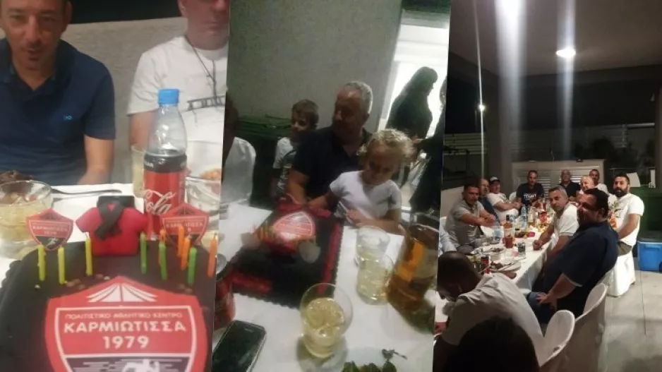 Γενέθλια ο πρόεδρος/φώτος