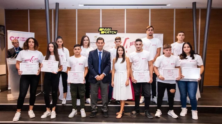 Parimatch Foundation και Olympians Στηρίζουν Νεαρούς Αθλητές Με Χρονιαία Χορηγία              
