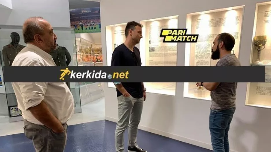 Στο Μουσείο ΑΠΟΕΛ ο Μαντούκα! (βίντεο-φώτος kerkida.net)
