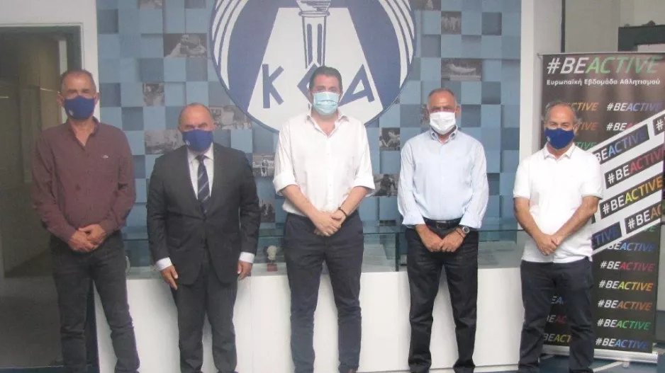 Ο Πρόεδρος ΚΟΑ συναντήθηκε με τον Δήμαρχο Στροβόλου