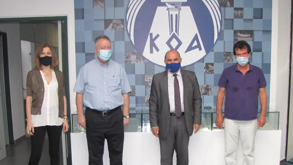 Ο Πρόεδρος του ΚΟΑ συναντήθηκε με το Κ.Σ. Δωρού