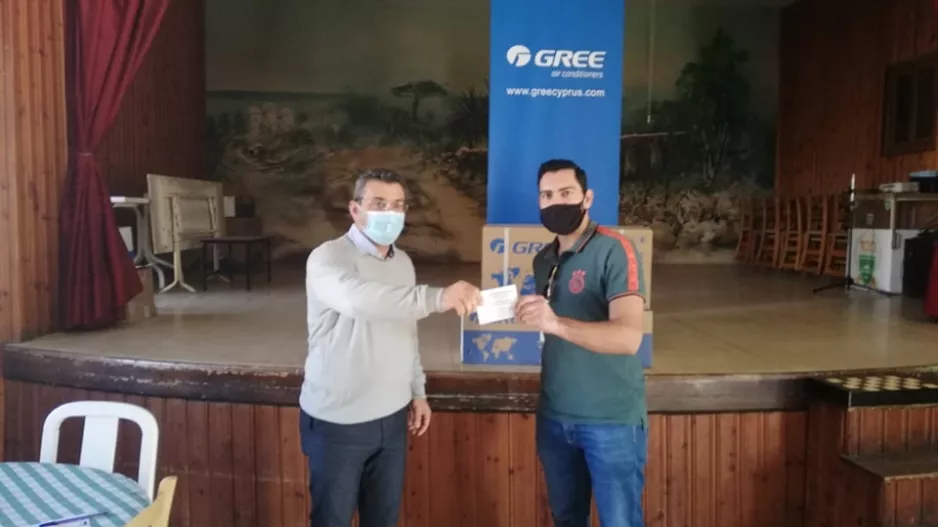 Παρέλαβε το δώρο του ο νικητής 
