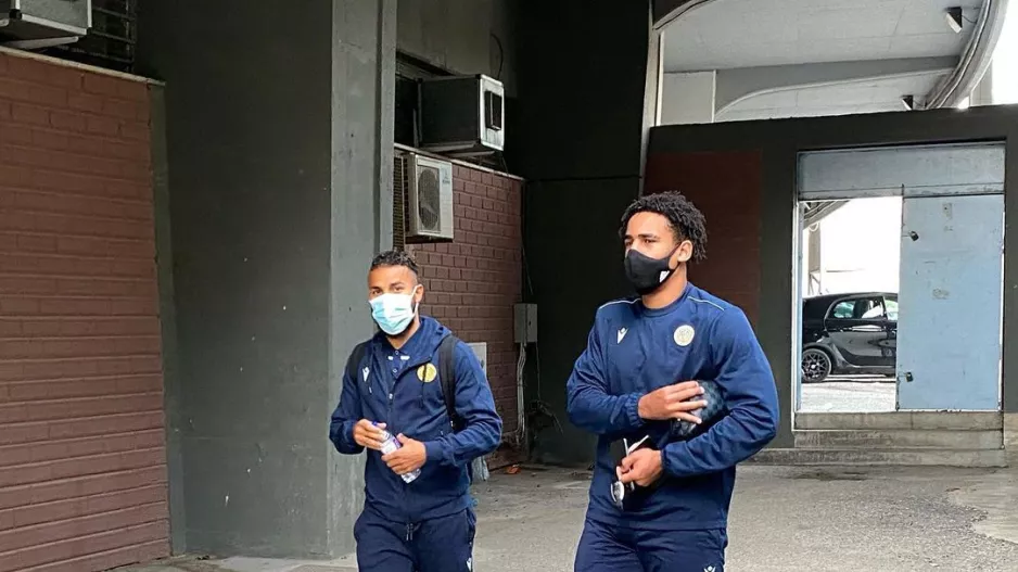 ΦΩΤΟΣ/Η άφιξη της ΑΕΛ