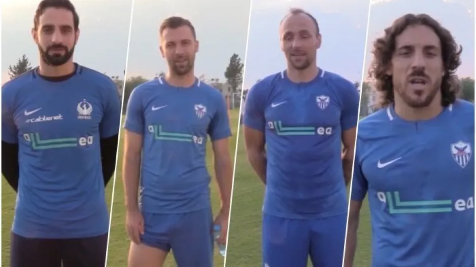 (ΒΙΝΤΕΟ/ΑΝΟ) Ευχές, πριν το μεγάλο ματς