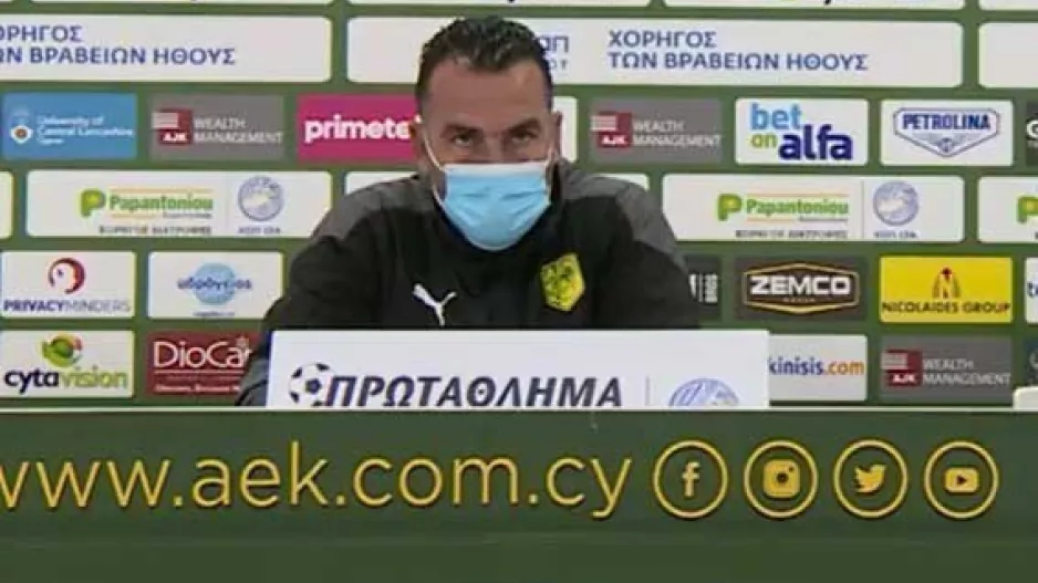 Σωφρόνης: "Στόχος μου να έρθουν καλύτεροι παίκτες απ' αυτούς που έχουμε" (βίντεο)