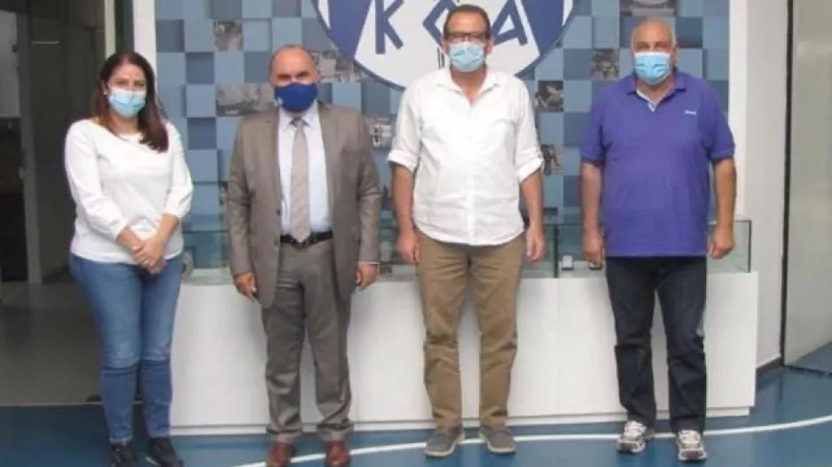 Ο Πρόεδρος ΚΟΑ συναντήθηκε με το Κ.Σ. Καλαβασού