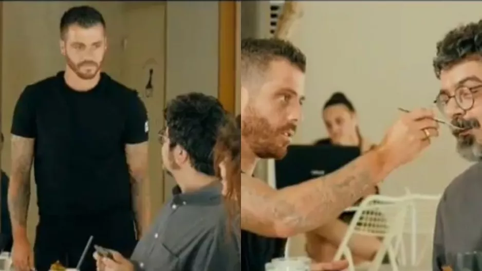 Επικό βίντεο με Βιεϊρίνια να σερβίρει... brunch σε φίλο του ΠΑΟΚ