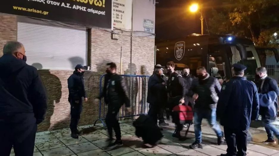 Στο «Κλ. Βικελίδης» οι αποστολές Άρη και ΠΑΟΚ (φώτος)